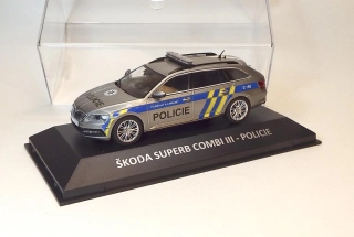 1:43 Škoda Superb Combi III Policie - DeAgostini