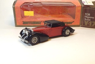 Y-17 1938 Hispano Suiza, bazar - Matchbox Yesteryear