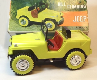 Hill Climbing Jeep, bazar, hračka - Marx