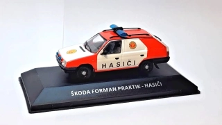 1:43 Škoda Forman Praktik, Hasiči - DeAgostini