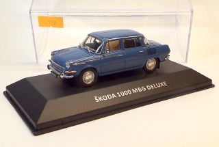 1:43 Škoda 1000 MBG Deluxe, bazar - DeAgostini