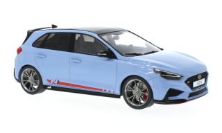 1:18 Hyundai i30 N, modrý, 2021 - MCG