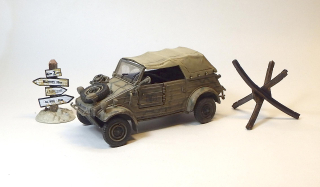 Volkswagen Kuebelwagen Type 82, bazar, poškozený - Unimax