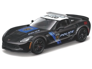 1:24 Chevrolet CORVETTE Z06 POLICE 2015 - Maisto