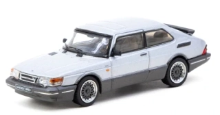 1:64 Saab 900 Turbo, silber, 1978 - Tarmac Works