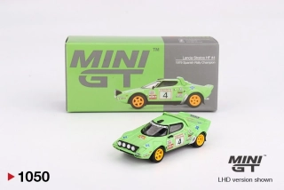 1:64 Lancia Stratos HF #4 1979 Spanish Rally Champion - Mini GT