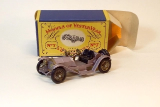 Y-7 1913 Mercer Racebout Type 35J, bazar - Matchbox Yesteryear