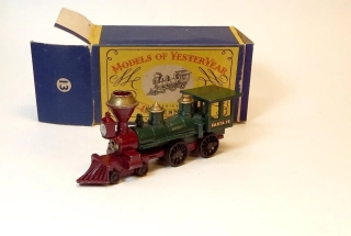 Y-13 Lokomotiva American 4-4-0, bazar - Matchbox Yesteryear