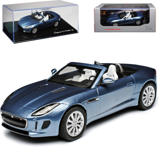 1:43 Jaguar F-Type V8 S Cabrio Satellite šedá - PremiumX Jaguar