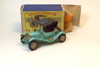 Y-14 1911 Maxwell Roadster, bazar, chybí chladič - Matchbox Yesteryear