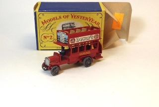 Y-2 "B" Type Bus, bazar - Matchbox Yesteryear