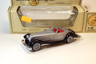 Y-20 1937 Mercedes Benz 540K, bazar - Matchbox Yesteryear