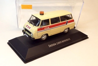 1:43 Škoda 1203 Minibus ČSA, ruční práce