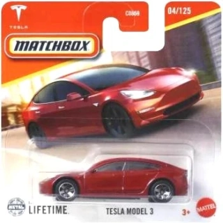 1:64 Tesla Model 3 - Matchbox