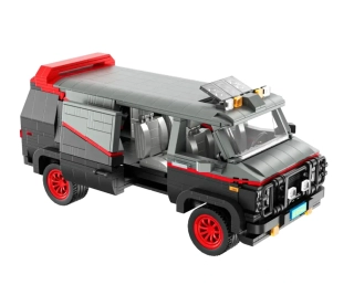 1:18 American Van, STAVEBNICE - Blue Brixx 