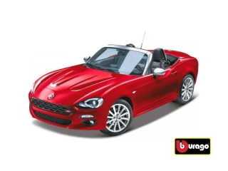 1:24 Fiat 124 Spider červená – Bburago