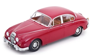 1:18 Daimler 250 V6 LHD 1962 red/brown interior - KK Scale 