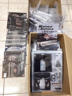 1:8 Dodge Charger R/T, stavebnice, díly 1-60, bazar - DeAgostini