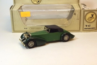 Y-17 1938 Hispano Suiza, bazar - Matchbox Yesteryear