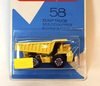 MB-58 Dump Truck, bazar - Matchbox