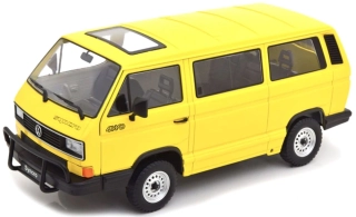 1:18 Volkswagen T3 Minibus SYNCRO 1987 yellow – KK Scale