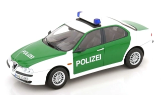 1:18 Alfa Romeo 156 Polizei 1998 green/white - Triple9