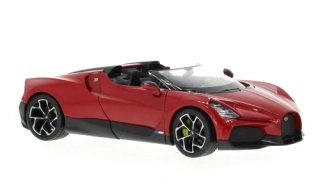 1:24 Bugatti W16 Mistral, červený - Welly