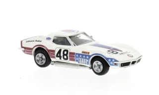1:87 Chevrolet Corvette C3, 1971, Greenwood, #48 - Brekina