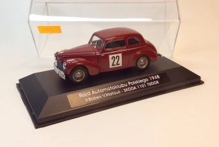 1:43 Škoda 1101 Tudor Rajd Polski 1948, ruční práce