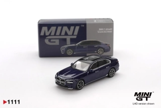 1:64 BMW i7 xDrive60 Tanzanite Blue Metallic - Mini GT