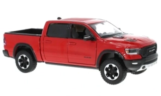 1:24 Dodge RAM 1500 Crew Cab Rebel 2019, červený - MotorMax