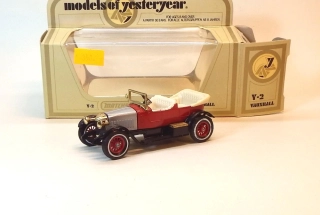 Y-2 1914 Prince Henry Vauxhall, bazar - Matchbox Yesteryear