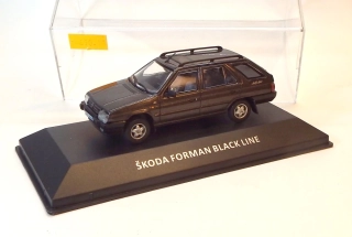 1:43 Škoda Forman Black Line, bazar - DeAgostini