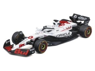 1:43 Red Bull RB21 #1 MAX VERSTAPPEN WINNER JAPAN GP 2025 - SPECIAL WHITE LIVERY - Bburago