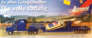 Pivní kamion Kenworth "Braugold", bazar