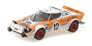 1:18 Lancia Stratos Lambda #12 Siroco/Fertakis Acropolis Rally 1979 – Minichamps