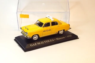 1:43 1955 GAZ M-21 Volga - Taxi, Moskva - DeAgostini