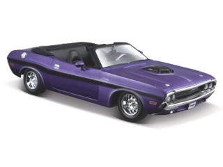 1:24 DODGE CHALLENGER R/T CONVERTIBLE 1970 - Maisto