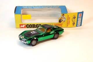 Chevrolet Corvette Stingray Coupe, bazar, vzácný, perfektní stav - Corgi