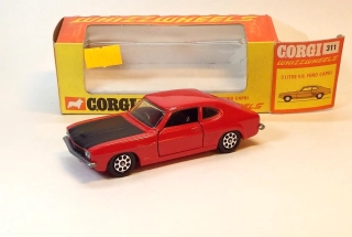 Ford Capri 3 litre V6, bazar, vzácný, perfektní stav - Corgi