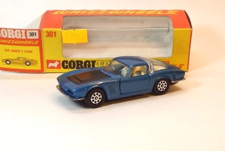 ISO Grifo 7 litre, bazar, vzácný, perfektní stav - Corgi