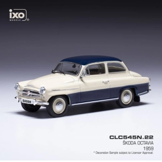 1:43 Škoda Octavia 1959 beige/blue - IXO