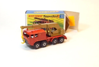 MB-30 8-Wheel Crane, bazar, výborný stav - Matchbox