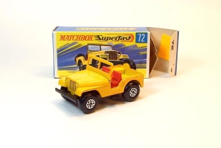 MB-72 Standard Jeep, bazar, výborný stav - Matchbox