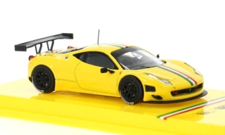 1:64 Ferrari 458 Italia GT3, gelb/Dekor - Tarmac Works
