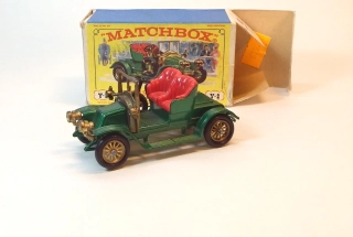 Y-1 1911 Renault, bazar, výborný stav, velmi pěkný - Matchbox Yesteryear