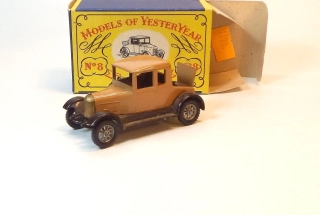 Y-8 1926 Bullnose Morris Cowley, bazar, velmi pěkný - Matchbox Yesteryear