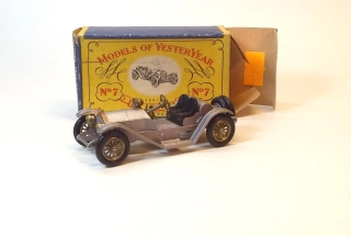 Y-7 1913 Mercer Raceabout Type 35J, bazar, velmi pěkný - Matchbox Yesteryear