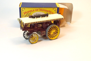 Y-9 Fowler "Big Lion" Showman's Engine, bazar, výborný stav, velmi pěkný - Matchbox Yesteryear