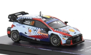 1:64 Hyundai i20 N Rally1 Hybrid, Rallye Monte Carlo, 2024, T.Neuville/M.Wydaeghe - Tarmac Works